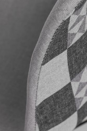 Krzesło p016w pattern szar-patch /dark na Arena.pl