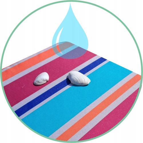 MATA NA PLAŻE KAMIENISTE, MATA PLAŻOWA GRUBA, MATA DO CHORWACJI 180x60x3cm na Arena.pl