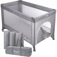 ŁÓŻECZKO TURYSTYCZNE SKŁADANE KOJEC DLA DZIECKA PREMIUM + MATERAC I TORBA