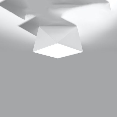 Plafon HEXA 25 biały na Arena.pl