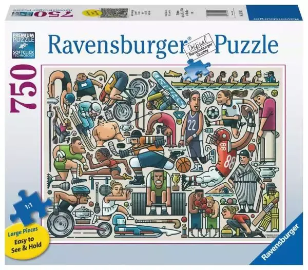 Puzzle 750 Elementów. Atleci zdjęcie 1