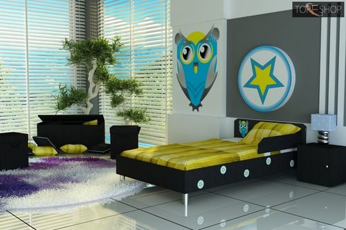 łóżko 140x80 owl basic na Arena.pl