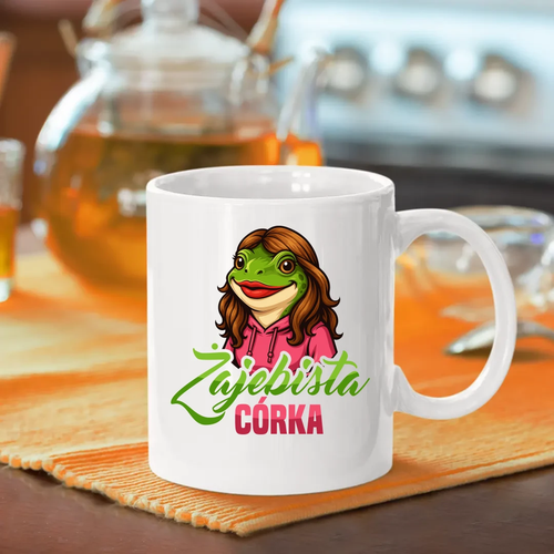 Żajebista córka - kubek na prezent na Arena.pl