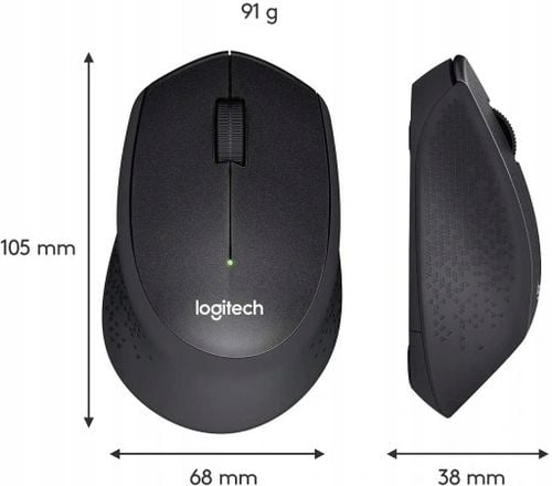 Mysz LOGITECH M330 Silent Plus Czarny 910-004909 na Arena.pl