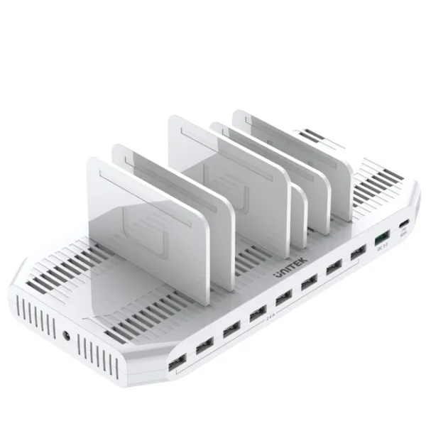 Unitek Y-2190 stacja ładująca 10xUSB 160W zdjęcie 1
