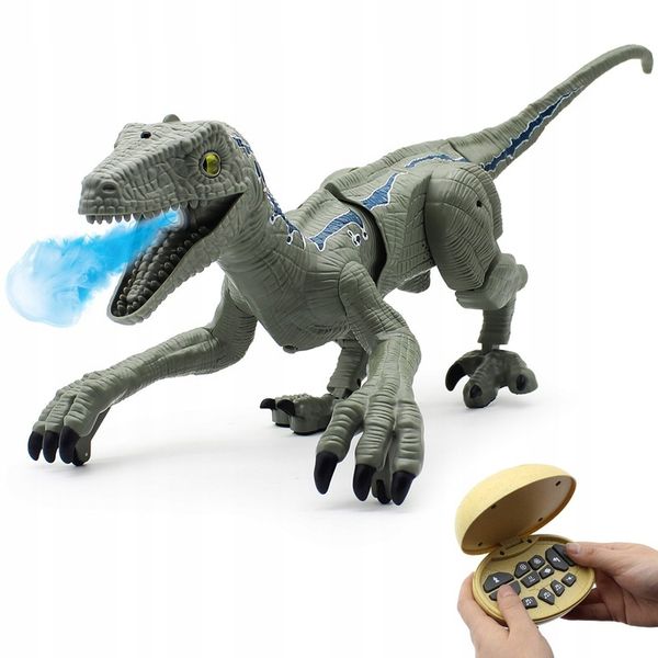 INTELIGENTNY ROBOT DINOZAUR ZDALNIE STEROWANY PARA zdjęcie 8