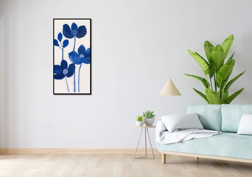 Plakat 50x100cm Nocne Kwiaty na Arena.pl