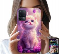 ETUI DO RENO 5 LITE / A94 4G - SŁODKI KOTEK, KOT, WZORY ZE ZWIERZĘTAMI