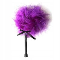 Piórko do łaskotania, delikatne. Fioletowe.