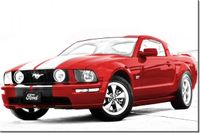 120CM 80CM OBRAZ ŚCIENNY MUSTANG GT