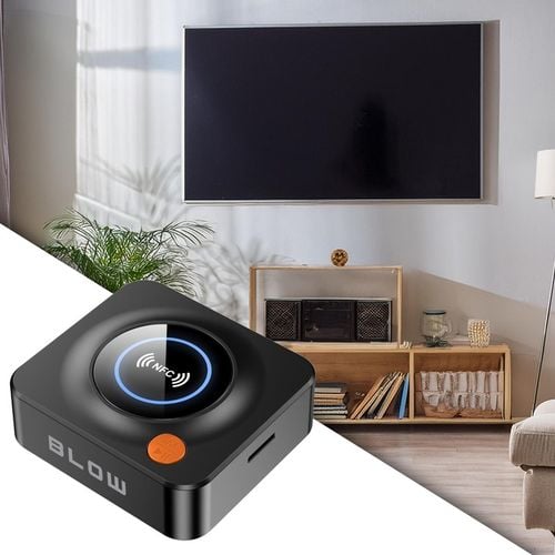 TRANSMITER ODBIORNIK BLUETOOTH ADAPTER DO WIEŻY 5.3 NFC RCA AUX SD na Arena.pl