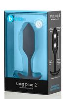 korek analny snug plug 2 black b-vibe