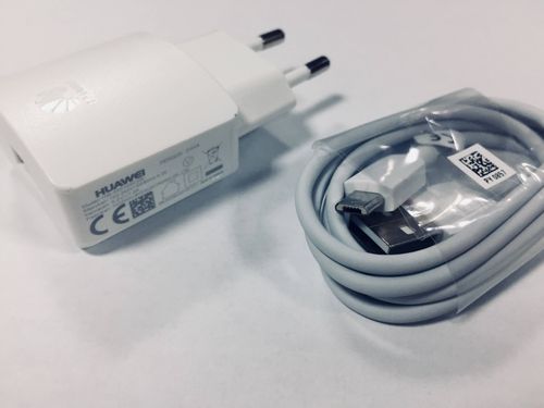 Oryg. ładowarka HUAWEI HW-050100E2W + oryg. kabel micro USB na Arena.pl