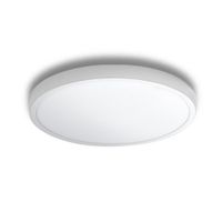 Biały plafon natynkowy Malta LED 24W do jadalni nad stół