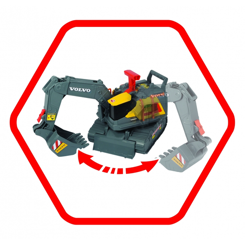 DICKIE Construction Koparka Volvo 30 cm na Arena.pl