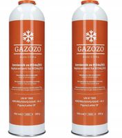 2 x CZYNNIK CHŁODNICZY za R134a DUŻA BUTLA 2 butelki