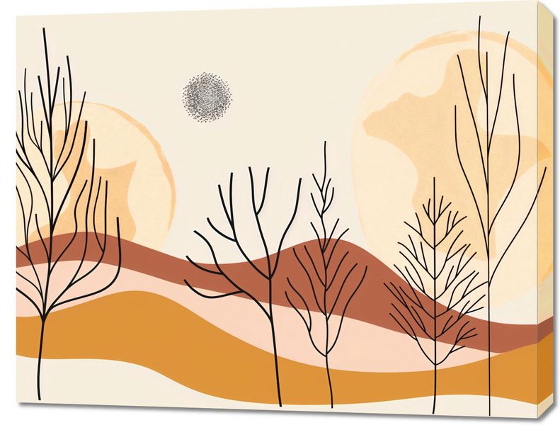 Obraz 90x70cm Wydarta Pustynia zdjęcie 1