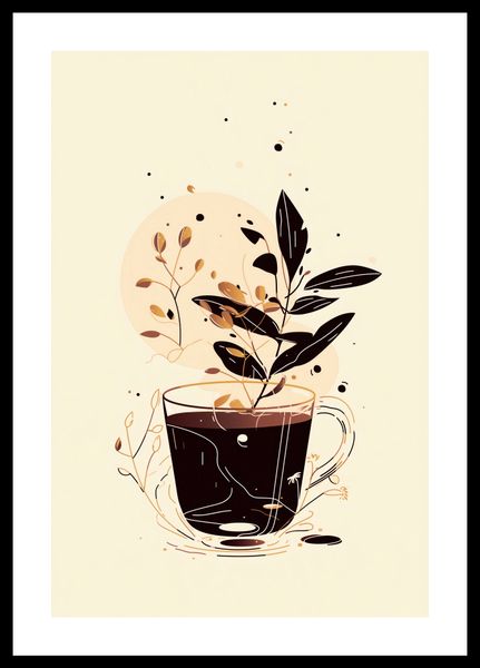 Plakat 30x45cm Jesienna Donica zdjęcie 3