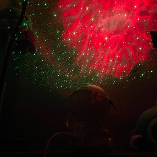 Projektor Gwiazd Nieba Astronauta Lampka Nocna LED dla Dzieci Pilot Kosmos na Arena.pl