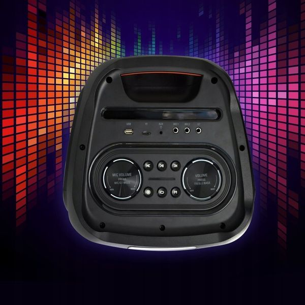Głośnik Bluetooth Karaoke Manta Przenośny Athos Mikrofon USB Power Audio zdjęcie 16