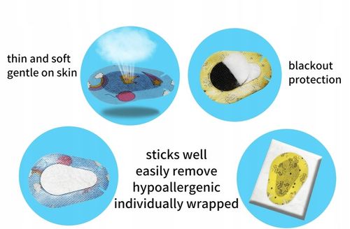 90x Plastry na oko Osłonka Obturator na Oko PAD EYE Happy Fun Pack REGULAR na Arena.pl