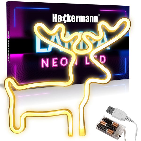 Neon Led Heckermann Wiszący Renifer zdjęcie 1