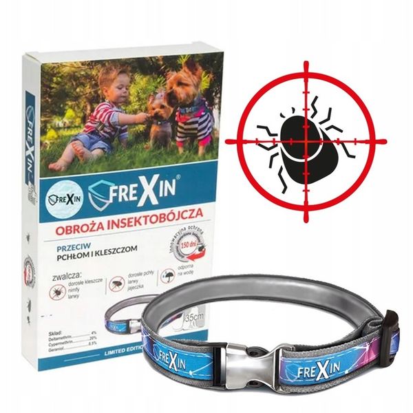 Obroża na pasożyty FREXIN dla Psów - 35 cm zdjęcie 1
