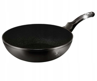 BH-1848 - Wok granitowy 28 cm Berlinger Haus Black Silver Collection