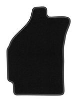 Dywanik kierowcy welurowy czarny do: Chevrolet Spark II M200 2005-2009