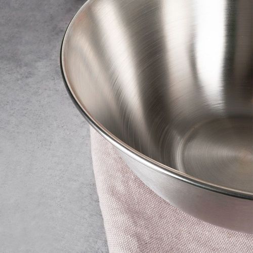 Miska Kuchenna Stalowa Antypoślizgowa do Mieszania Ubijania Sałatek 1,9L na Arena.pl