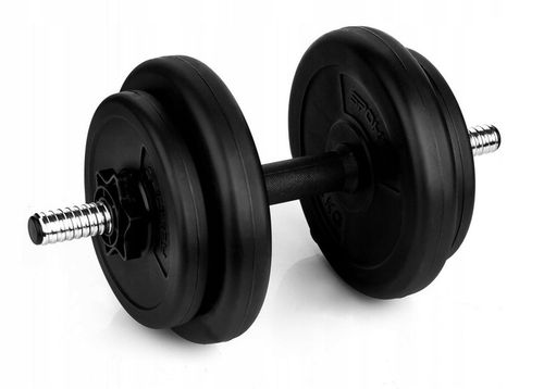 Hantle regulowane hantle bitumiczne 7,5kg ciężarki do ćwiczeń Spokey na Arena.pl