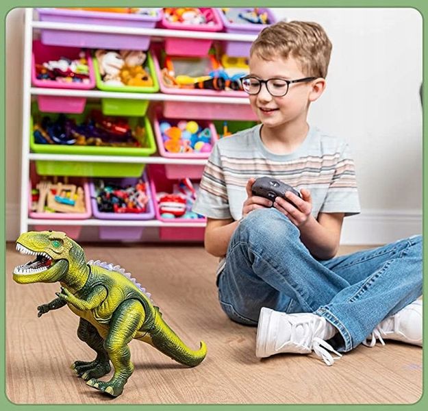 MEGA OGROMNY INTERAKTYWNY DINOZAUR T-REX ZDALNIE STEROWANY CHODZI RYCZY XXL zdjęcie 11