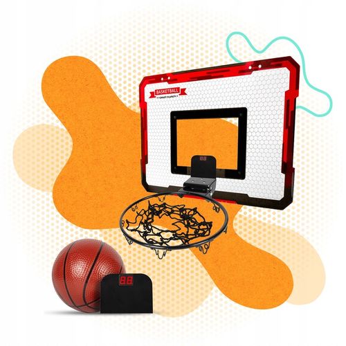Zestaw do koszykówki dla dzieci mini kosz przenośny tablica na drzwi na Arena.pl