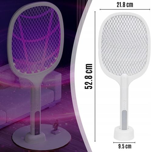 ELEKTRYCZNA PALETKA DO ŁAPANIA MUCH ŁAPKA PACKA NA MUCHY KOMARY ĆMY na Arena.pl