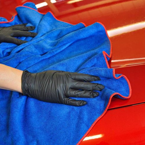 FLUFFY RĘCZNIK Z MIKROFIBRY DO OSUSZANIA AUTA 60 x 90 CM DUŻY GRUBY 450 GSM na Arena.pl