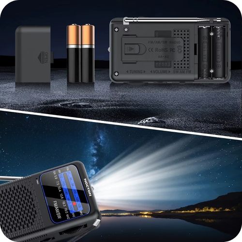 RADIO NA BATERIE MINI FM AM SW LATARKA TURYSTYCZNE KIESZONKOWE na Arena.pl