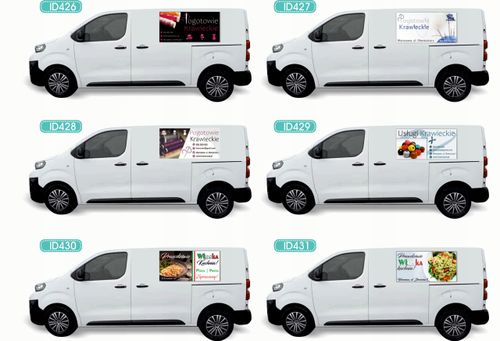 Reklama Naklejka na samochód RÓŻNE WZORY do wyboru BIURO PODRÓŻY na Arena.pl