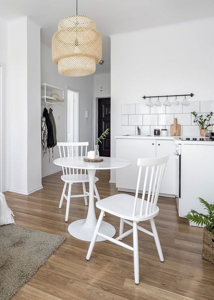 Stół Simplet Skinny White 60cm okrągły zdjęcie 4