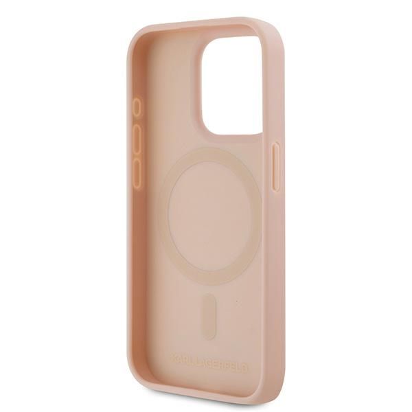 Etui Karl Lagerfeld do iPhone 15 Pro Max, Różowy, MagSafe zdjęcie 7