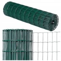 Siatka ogrodzeniowa zgrzewana 2,2 80cm ZIELONA 100x50 cm H 0,8m x 25mb