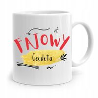 Kubek Prezent Dla Geodety Fajowy Geodeta Z Nadrukiem Ze Zdjęciem