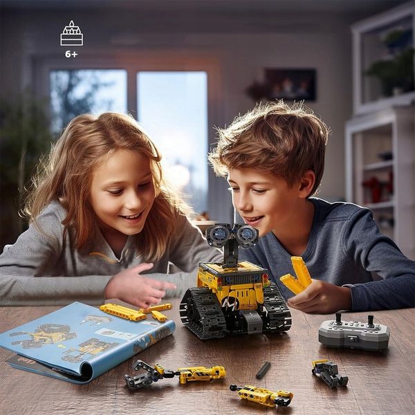 FIGURKA ROBOT WALL E 520 szt KLOCKI - 3w1 PROGRAMOWALNY RC ROBOT zdjęcie 4