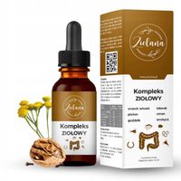 Kompleks Ziołowy NATURALNE ZIOŁA piołun orzech ZIELANA 50ml