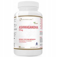 Ashwagandha 777mg SILNY EKSTRAKT 9% POKONAJ STRES I ZMĘCZENIE ADAPTOGEN 90