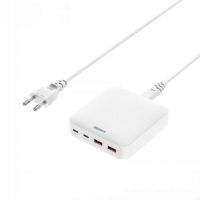 2 x ŁADOWARKA SIECIOWA PODRÓŻNA REMAX DONGFENG 65W GaN PD QC 2xUSB-C/2xUSB