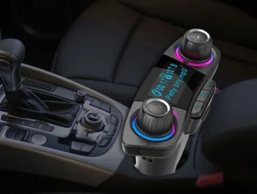 TRANSMITER FM BLUETOOTH 5.0 USB WIELOFUNKCYJNY 8w1 na Arena.pl