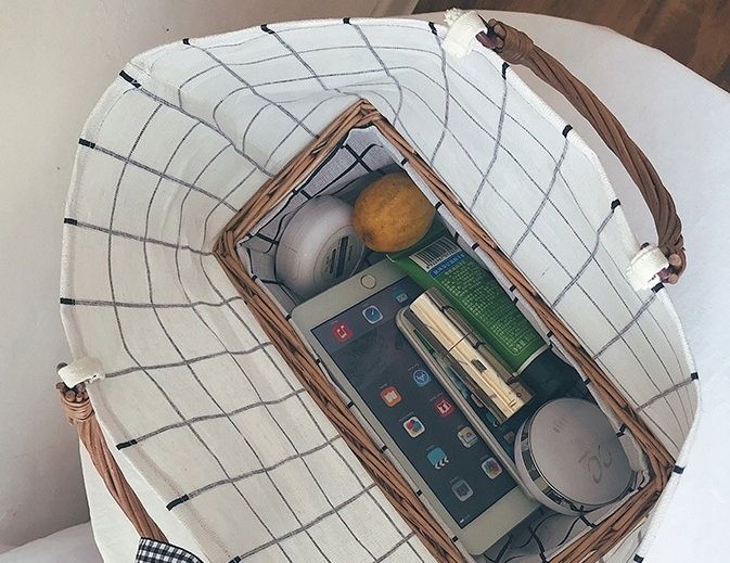 EKOLOGICZNA TORBA, KOSZYK NA ZAKUPY PIKNIK POJEMNA zdjęcie 13