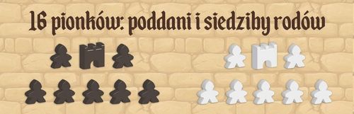 CARCASSONNE ZAMEK słynna gra planszowa dla 2 osób CASTLE karkason karkasą na Arena.pl