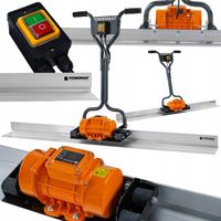 ELEKTRYCZNA LISTWA WIBRACYJNA ŁATA DO BETONU WYLEWEK 2950RPM 1,5M 200W IP65