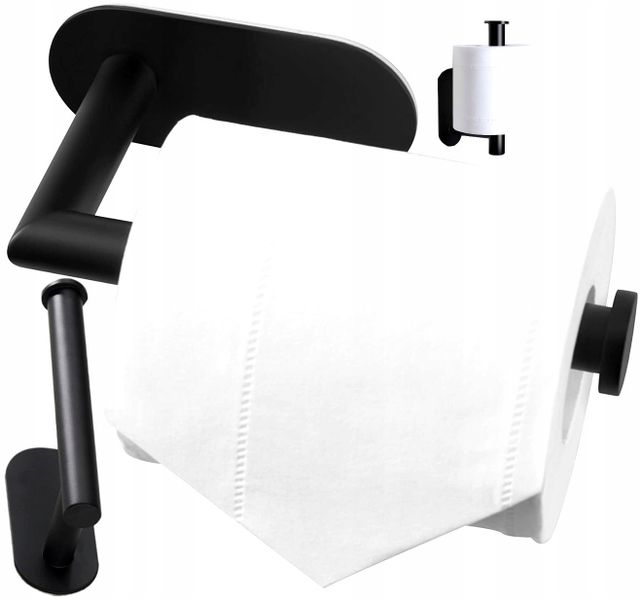 Uchwyt Na Papier Toaletowy Loft Samoprzylepny Wc zdjęcie 1
